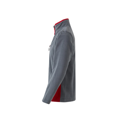 VL GERAS. Two-tone fleece jacket (220g/m²) in polyester (100)